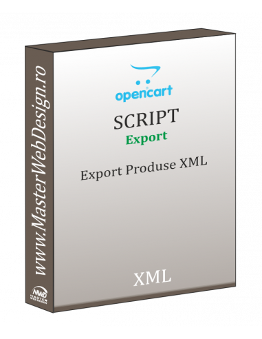 Export produse OpenCart XML