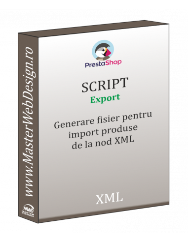 Generare fisier pentru import produse de la nod XML Prestashop