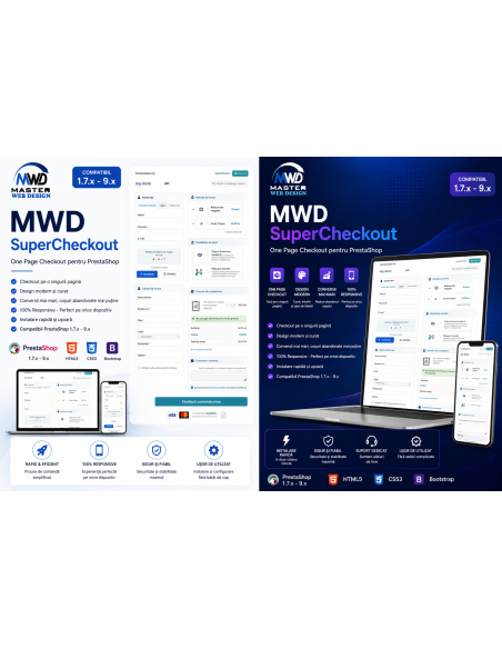 MWD Supercheckout – One Page Checkout Module for PrestaShop