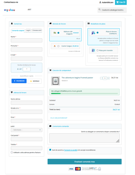 MWD Supercheckout – One Page Checkout Module for PrestaShop