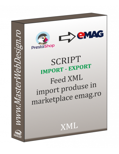 Feed Marketplace eMag pentru import produse simple XML