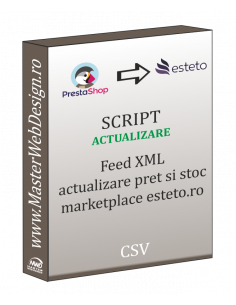 Feed Marketplace Esteto.ro pentru actualizare pret si stoc produse CSV