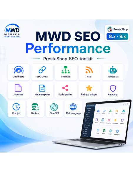 MWD SEO Performance - Sitemap, Robots.txt, Meta Templates, SEO URLs and more