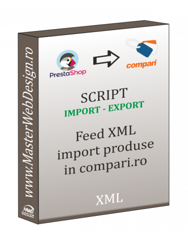 Feed Compari.ro pentru import produse XML