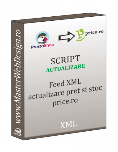 Feed Price.ro pentru actualizare pret si stoc produse XML