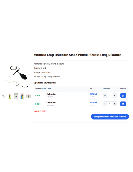 MWD Display Combination – Tabel de Combinatii PrestaShop si Design Responsive