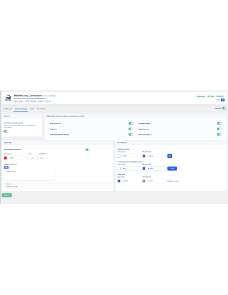 MWD Display Combination – Tabel de Combinatii PrestaShop si Design Responsive