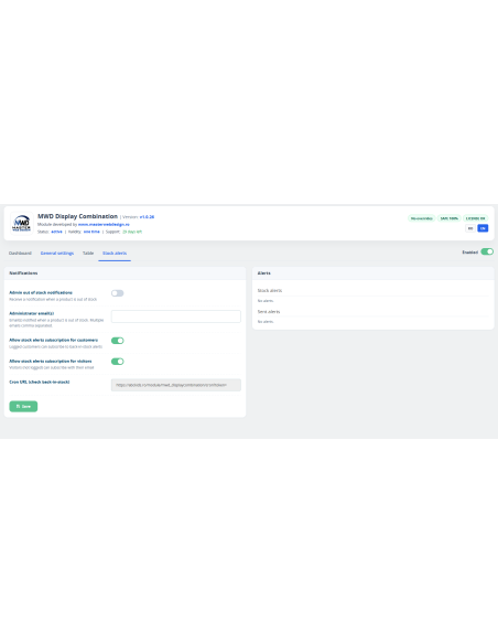 MWD Display Combination – Tabel de Combinatii PrestaShop si Design Responsive