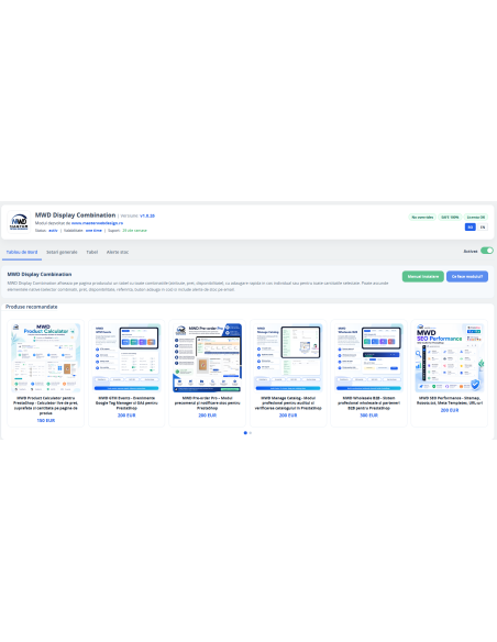 MWD Display Combination – PrestaShop Combinations Table & Responsive Design