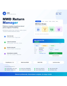 MWD Return Manager PrestaShop - RMA Retur produse / Retragere din contract 2