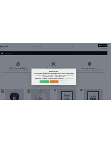 MWD Cookies & Consent - Banner GDPR + Google Consent Mode v2 pentru PrestaShop