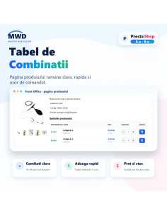 MWD Display Combination – Tabel de Combinatii PrestaShop si Design Responsive 2
