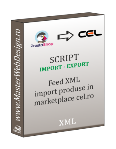 Feed XML Marketplace Cel.ro pentru import produse