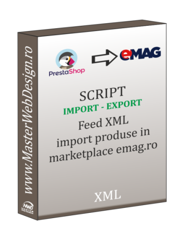 Feed Marketplace eMag pentru import produse simple XML