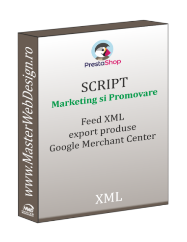 Feed XML export produse pentru Google Merchant Center - Prestashop