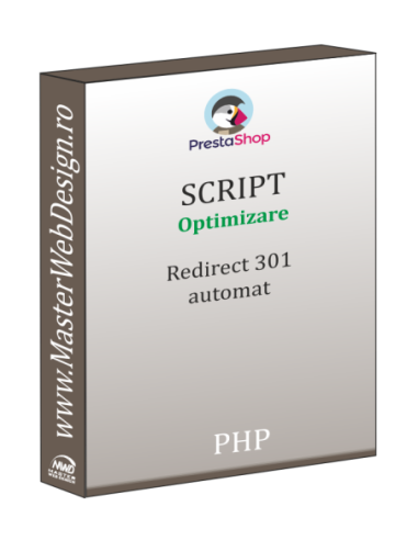 Script automat Redirect 301 pentru Prestashop