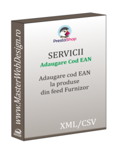 Adaugare cod EAN pe produsele existente in magazin Prestashop