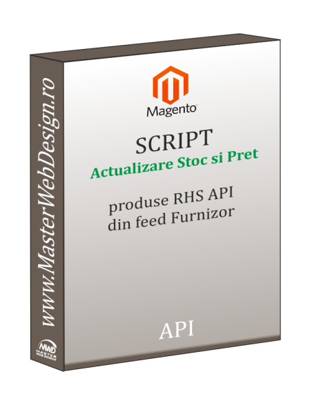 Actualizare automata stoc si pret Magento RHS API