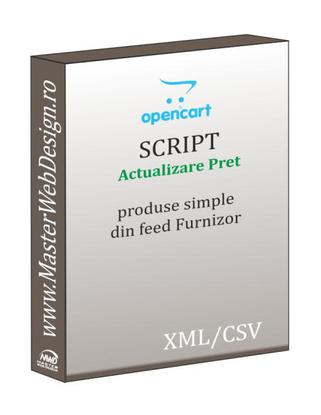 Actualizare pret produse OpenCart din feed-ul partenerilor (produse simple)