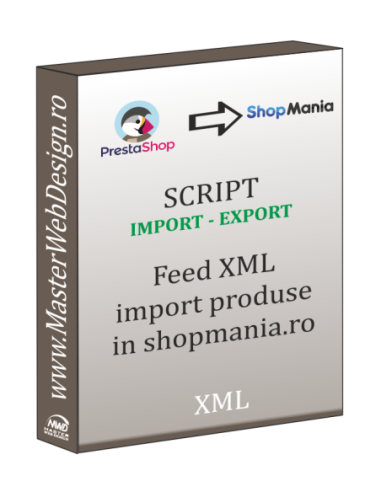 Feed Shopmania.ro pentru import produse XML