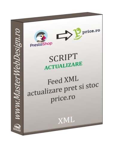 Feed Price.ro pentru actualizare pret si stoc produse XML