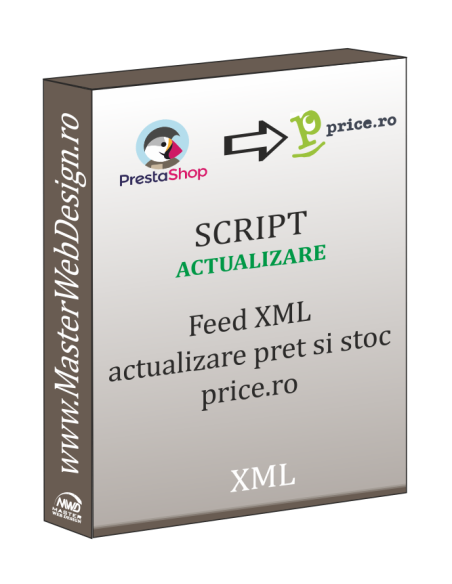 Feed Price.ro pentru actualizare pret si stoc produse XML