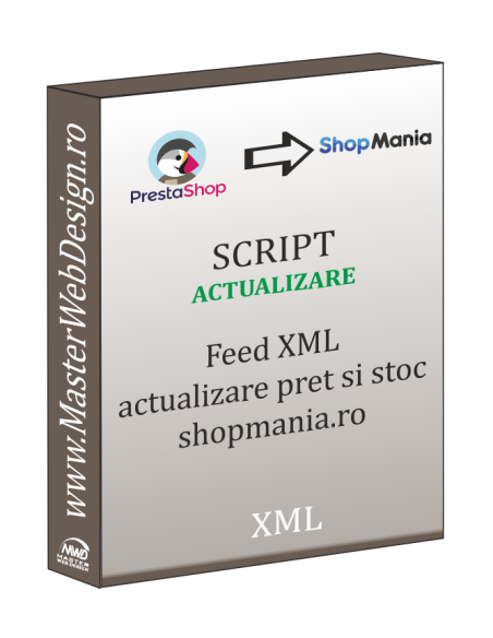 Feed Shopmania.ro pentru actualizare pret si stoc produse XML