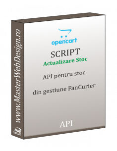 Actualizare automata stoc din gestiune FanCurier API - OpenCart