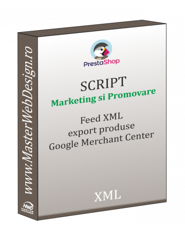 Feed XML export produse pentru Google Merchant Center - Prestashop