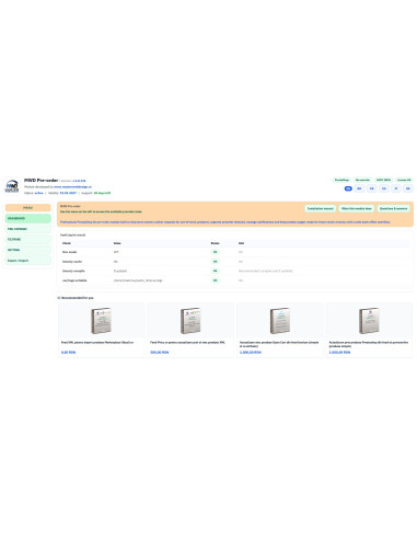 Pre-order and Stock Notification Module for PrestaShop