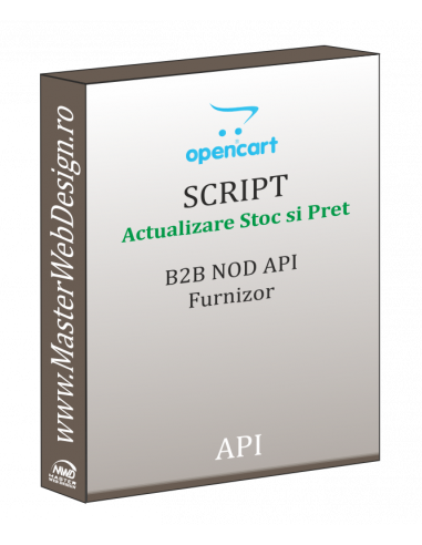 Actualizare automata stoc si pret OpenCart din B2B NOD API