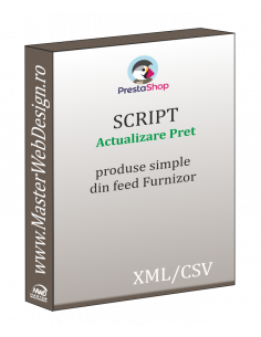 Actualizare pret produse Prestashop din feed-ul partenerilor (produse simple)