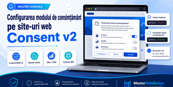 Configurarea modului de consimțământ pe site-uri web - Consent v2